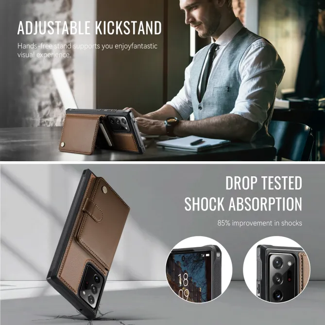 Coque Samsung Galaxy Note 20 Ultra Portefeuille Détachable J09