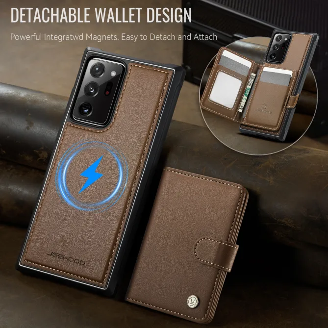 Coque Samsung Galaxy Note 20 Ultra Portefeuille Détachable J09