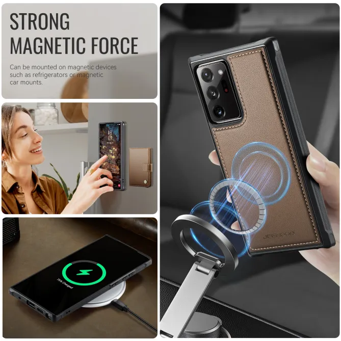 Coque Samsung Galaxy Note 20 Ultra Portefeuille Détachable J09