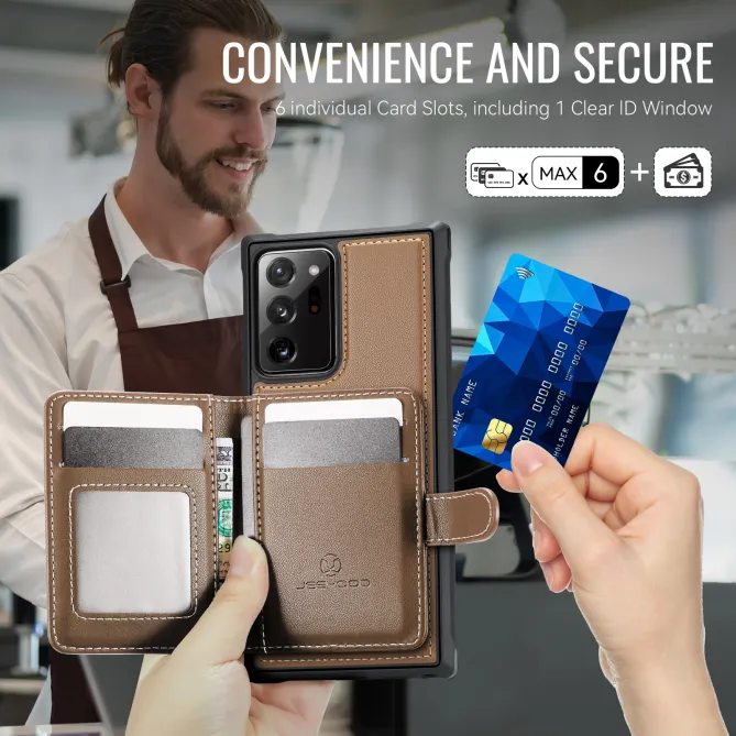 Coque Samsung Galaxy Note 20 Ultra Portefeuille Détachable J09