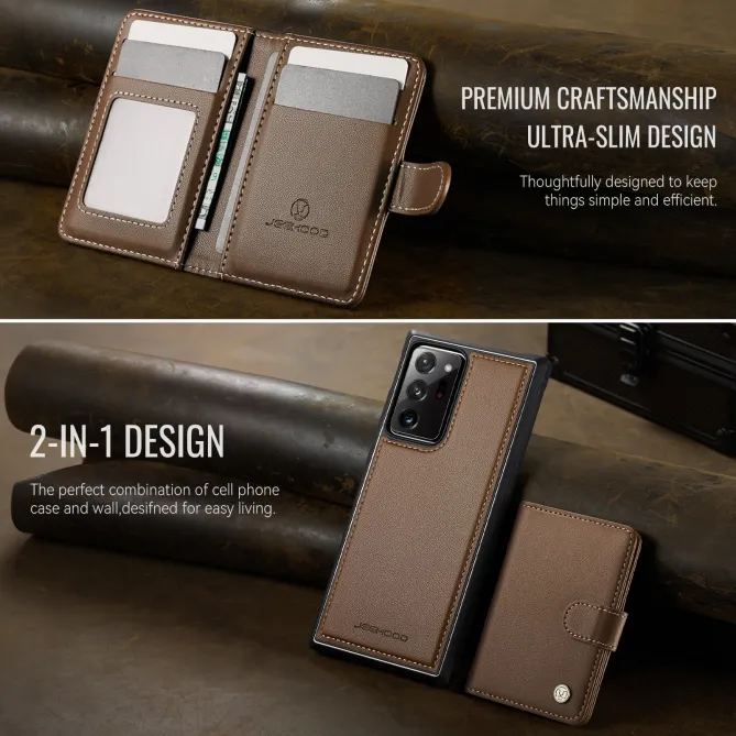 Coque Samsung Galaxy Note 20 Ultra Portefeuille Détachable J09