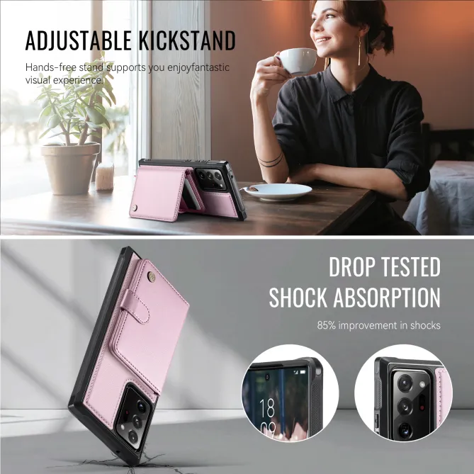 Coque Samsung Galaxy Note 20 Ultra Portefeuille Détachable J09
