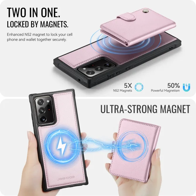 Coque Samsung Galaxy Note 20 Ultra Portefeuille Détachable J09