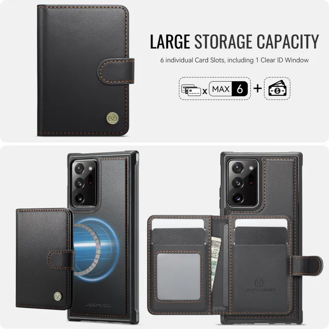 Coque Samsung Galaxy Note 20 Ultra Portefeuille Détachable J09