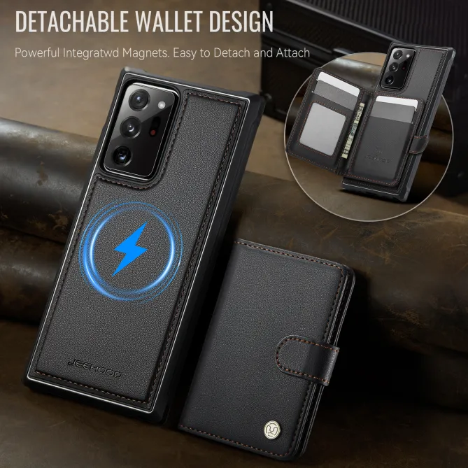 Coque Samsung Galaxy Note 20 Ultra Portefeuille Détachable J09