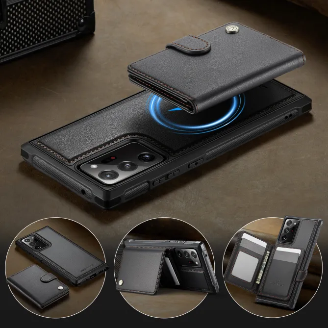 Coque Samsung Galaxy Note 20 Ultra Portefeuille Détachable J09