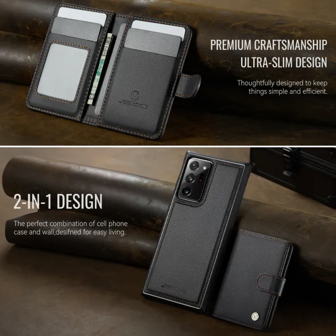 Coque Samsung Galaxy Note 20 Ultra Portefeuille Détachable J09
