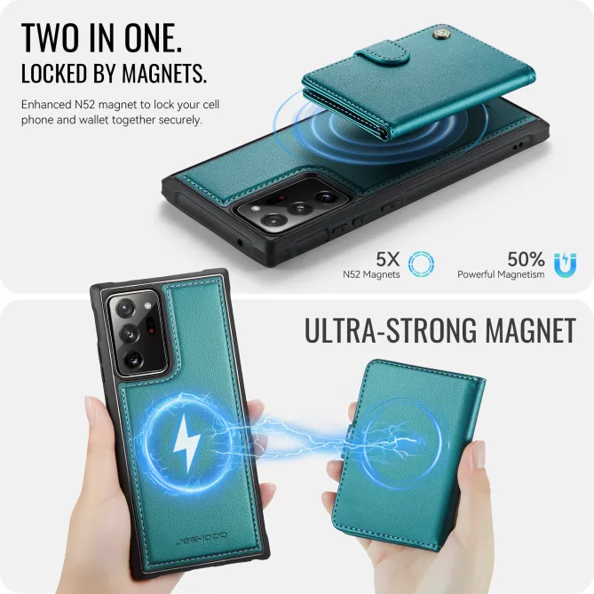 Coque Samsung Galaxy Note 20 Ultra Portefeuille Détachable J09