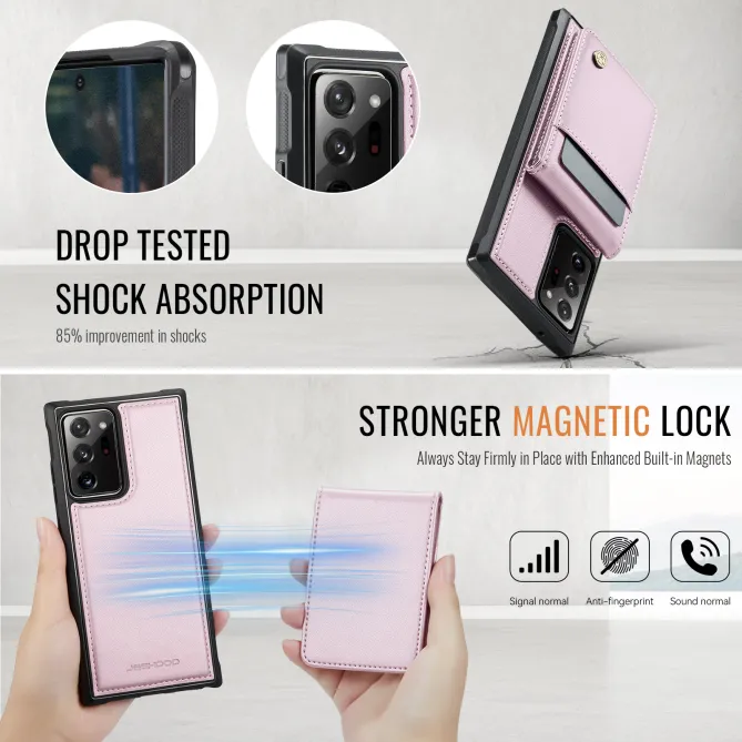 Coque Note 20 Ultra Porte-Cartes Amovible Magnétique