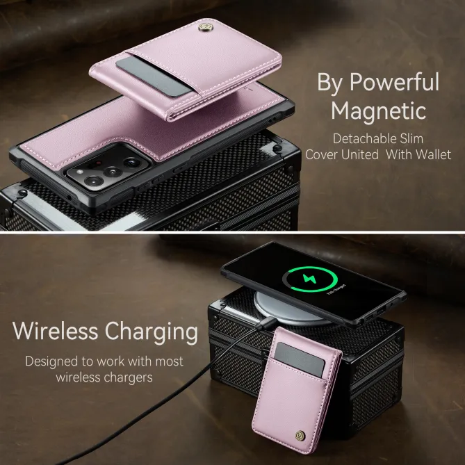 Coque Note 20 Ultra Porte-Cartes Amovible Magnétique