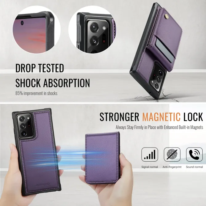 Coque Note 20 Ultra Porte-Cartes Amovible Magnétique