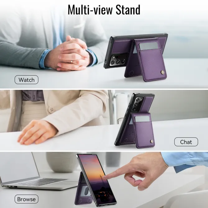 Coque Note 20 Ultra Porte-Cartes Amovible Magnétique