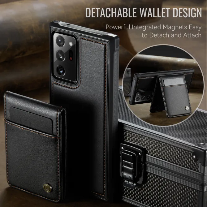 Coque Note 20 Ultra Porte-Cartes Amovible Magnétique