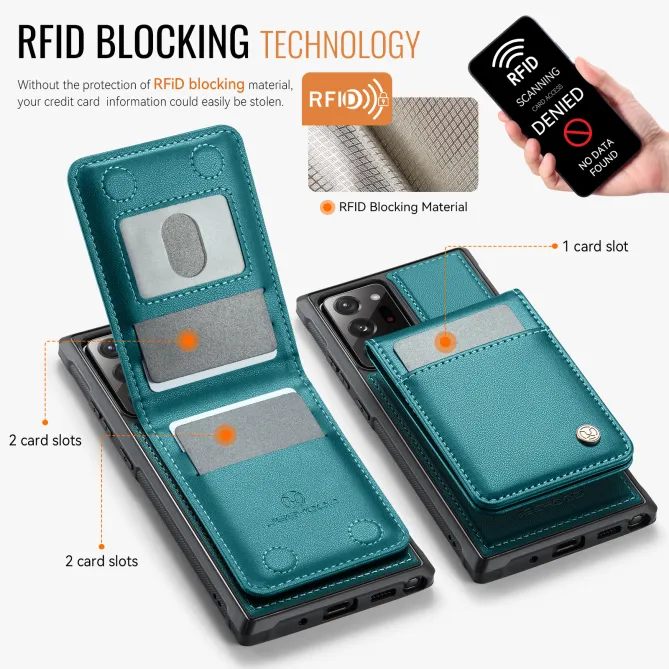 Coque Note 20 Ultra Porte-Cartes Amovible Magnétique