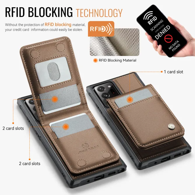 Coque Note 20 Ultra Porte-Cartes Amovible Magnétique