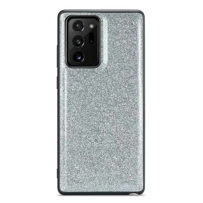 Coque Note 20 Ultra Pailletée Portefeuille Zippé Amovible