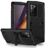 Coque Samsung Galaxy Note 20 Ultra Métal, Silicone et Support Intégré