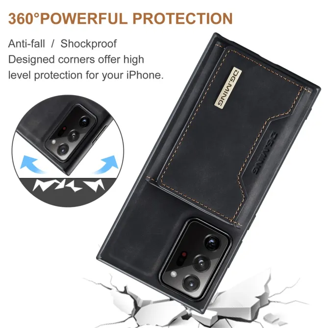 Coque Samsung Galaxy Note 20 Ultra Portefeuille Tri-Fold Magnétique M2