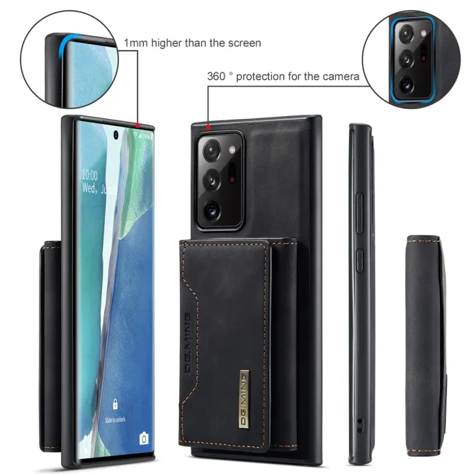 Coque Samsung Galaxy Note 20 Ultra Portefeuille Tri-Fold Magnétique M2
