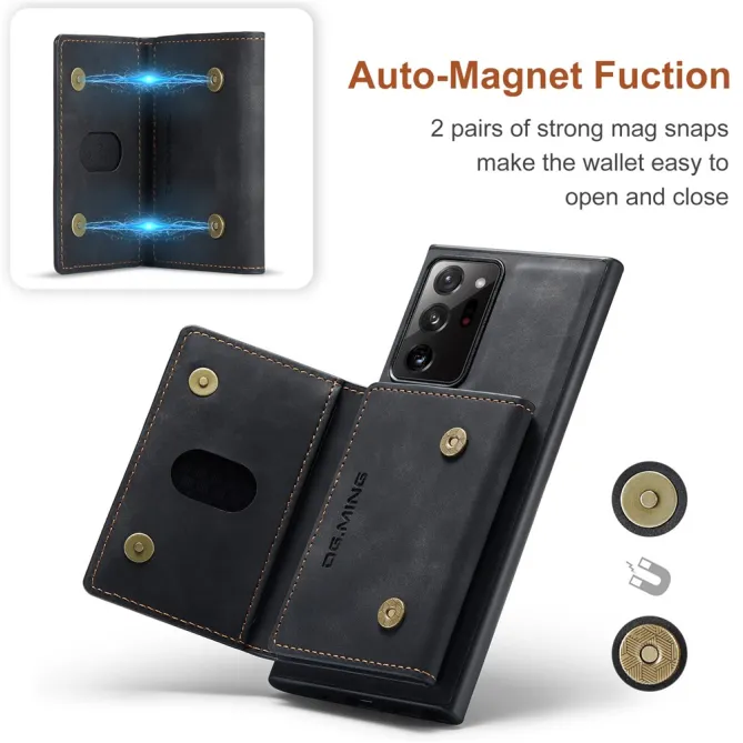 Coque Samsung Galaxy Note 20 Ultra Portefeuille Tri-Fold Magnétique M2