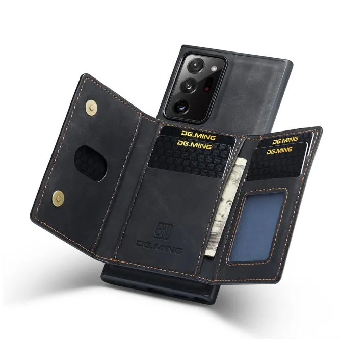 Coque Samsung Galaxy Note 20 Ultra Portefeuille Tri-Fold Magnétique M2