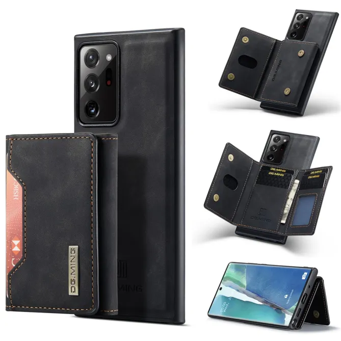 Coque Samsung Galaxy Note 20 Ultra Portefeuille Tri-Fold Magnétique M2