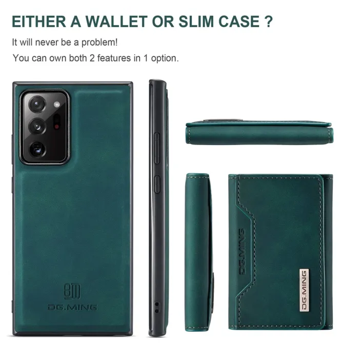 Coque Samsung Galaxy Note 20 Ultra Portefeuille Tri-Fold Magnétique M2