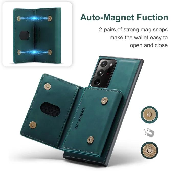 Coque Samsung Galaxy Note 20 Ultra Portefeuille Tri-Fold Magnétique M2