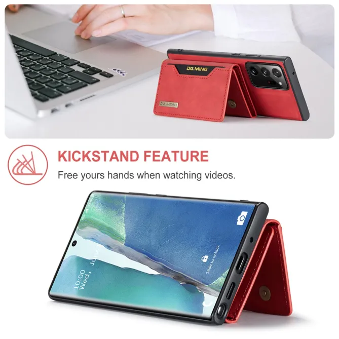 Coque Samsung Galaxy Note 20 Ultra Portefeuille Tri-Fold Magnétique M2