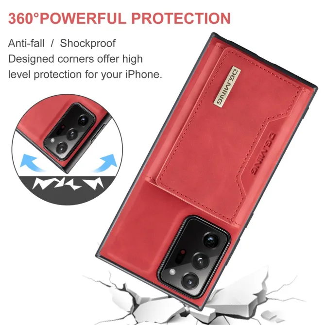 Coque Samsung Galaxy Note 20 Ultra Portefeuille Tri-Fold Magnétique M2