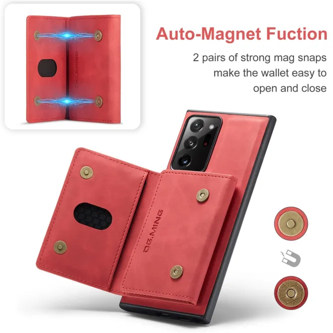 Coque Samsung Galaxy Note 20 Ultra Portefeuille Tri-Fold Magnétique M2