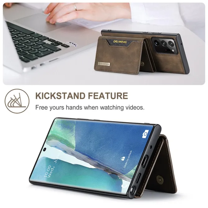 Coque Samsung Galaxy Note 20 Ultra Portefeuille Tri-Fold Magnétique M2