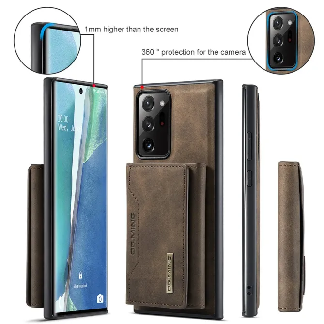 Coque Samsung Galaxy Note 20 Ultra Portefeuille Tri-Fold Magnétique M2