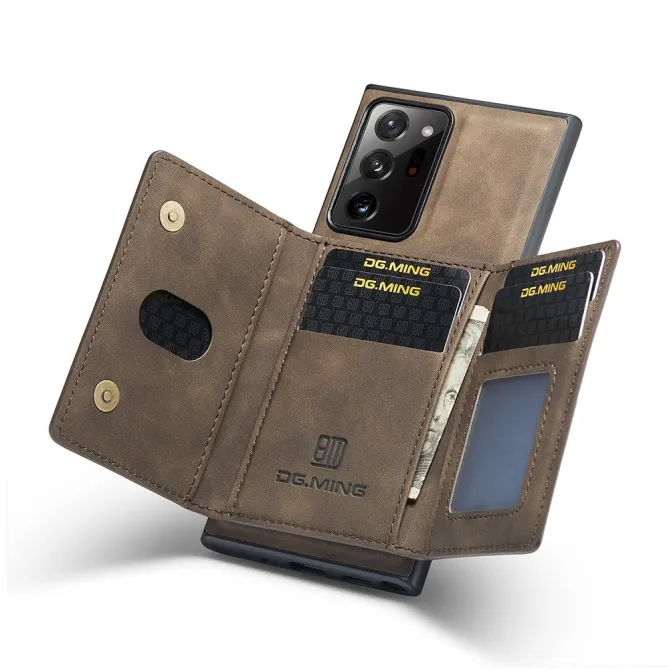 Coque Samsung Galaxy Note 20 Ultra Portefeuille Tri-Fold Magnétique M2