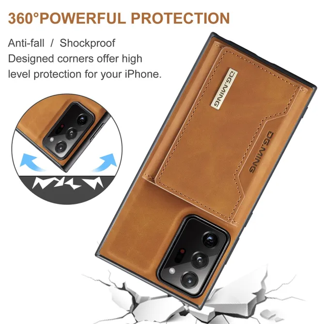 Coque Samsung Galaxy Note 20 Ultra Portefeuille Tri-Fold Magnétique M2