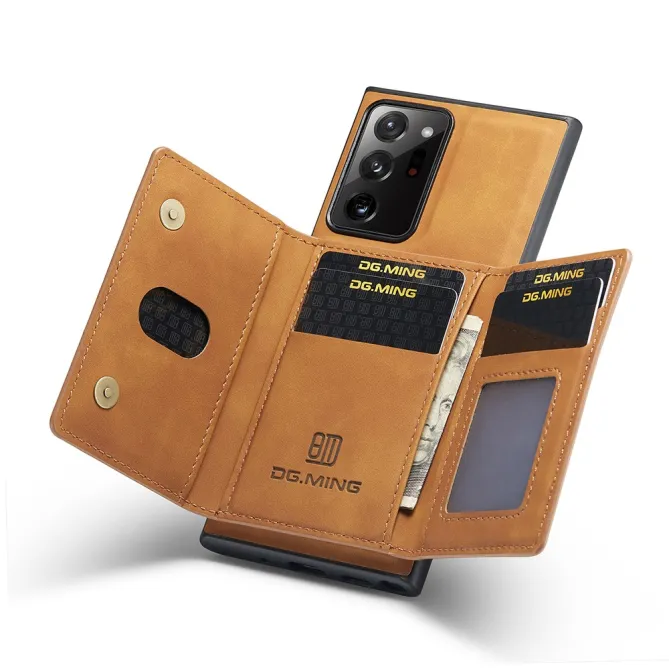 Coque Samsung Galaxy Note 20 Ultra Portefeuille Tri-Fold Magnétique M2