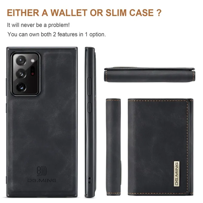 Coque Samsung Galaxy Note 20 Ultra Portefeuille Détachable M1