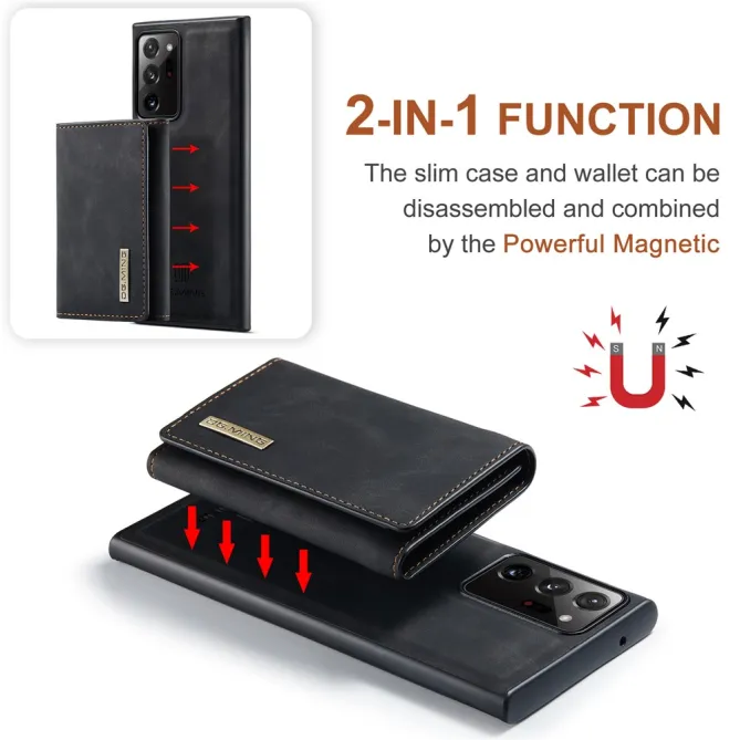 Coque Samsung Galaxy Note 20 Ultra Portefeuille Détachable M1