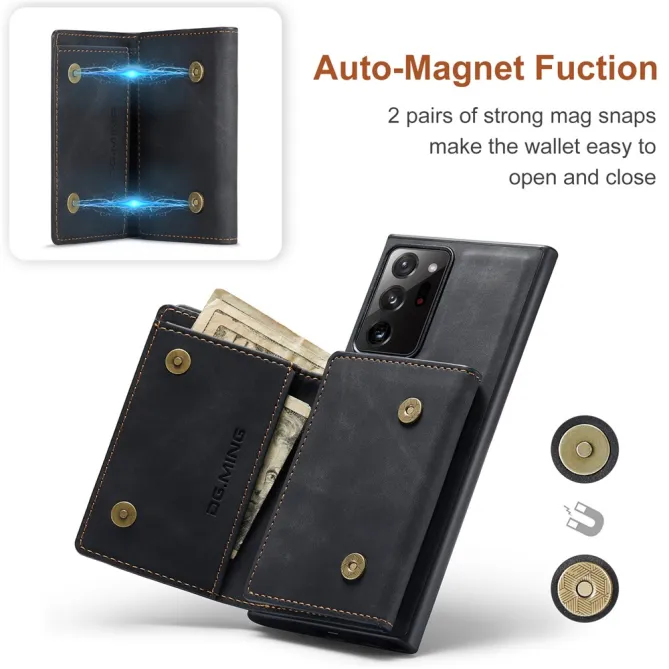 Coque Samsung Galaxy Note 20 Ultra Portefeuille Détachable M1