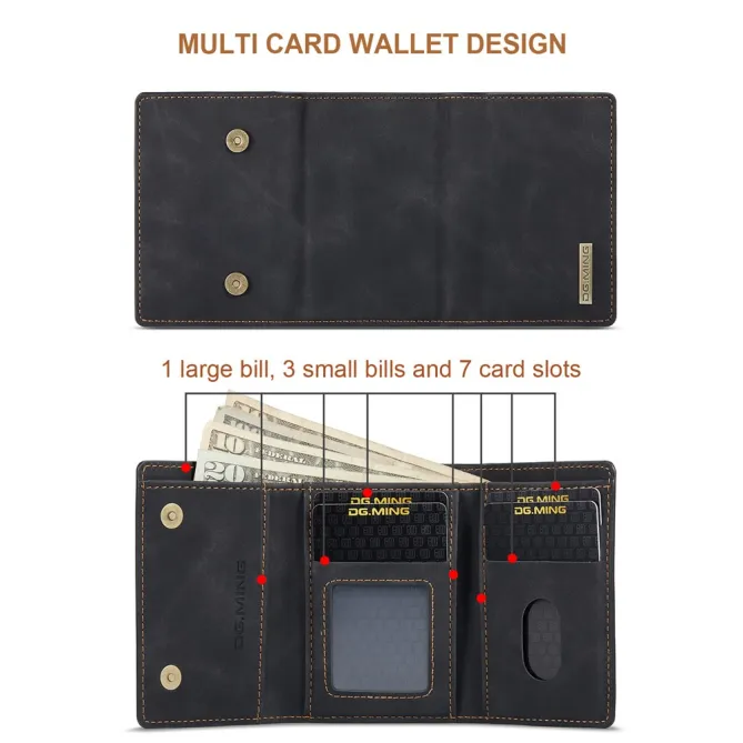 Coque Samsung Galaxy Note 20 Ultra Portefeuille Détachable M1