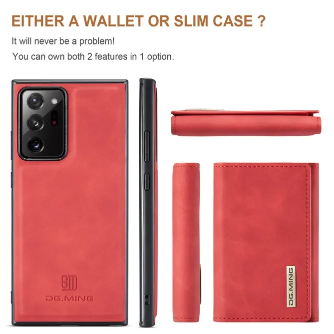 Coque Samsung Galaxy Note 20 Ultra Portefeuille Détachable M1