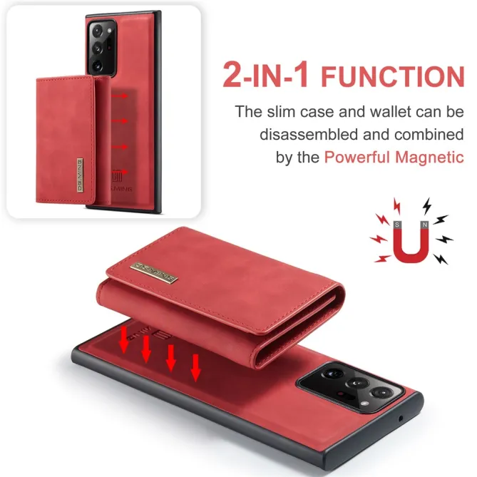 Coque Samsung Galaxy Note 20 Ultra Portefeuille Détachable M1
