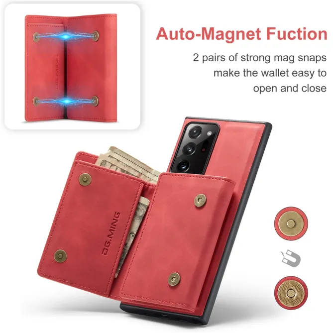 Coque Samsung Galaxy Note 20 Ultra Portefeuille Détachable M1