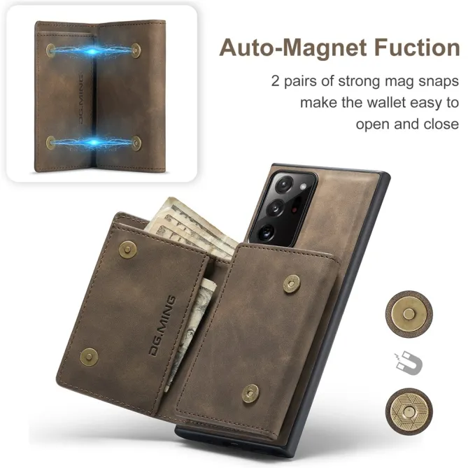 Coque Samsung Galaxy Note 20 Ultra Portefeuille Détachable M1