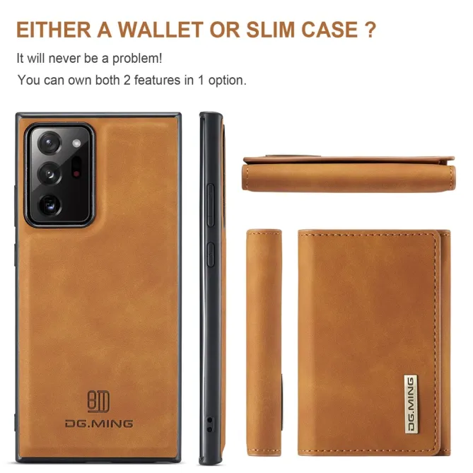 Coque Samsung Galaxy Note 20 Ultra Portefeuille Détachable M1