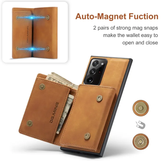 Coque Samsung Galaxy Note 20 Ultra Portefeuille Détachable M1