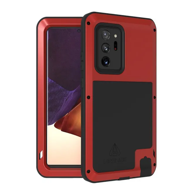 Coque Samsung Galaxy Note 20 Ultra Métal avec Fermeture à Vis