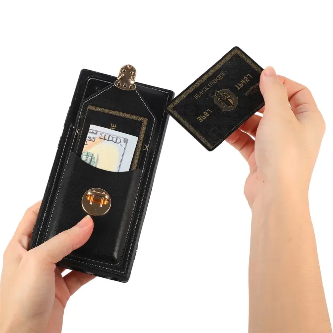 Coque Samsung Galaxy Note 20 Ultra Porte-Cartes Bandoulière Support