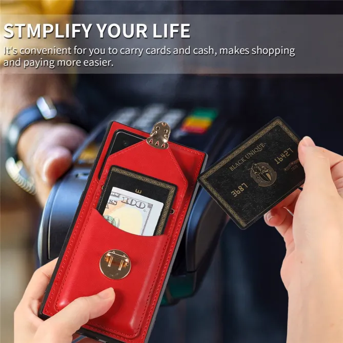 Coque Samsung Galaxy Note 20 Ultra Porte-Cartes Bandoulière Support