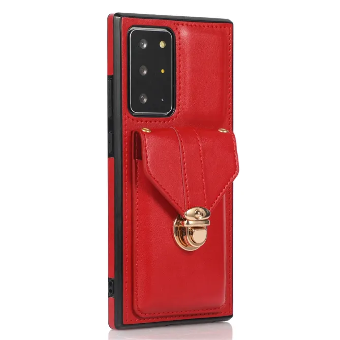 Coque Samsung Galaxy Note 20 Ultra Porte-Cartes Bandoulière Support